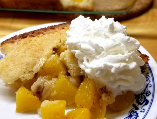 Quick Peach Cobbler - Doesn't get any easier. Luscious velvety peaches, all sweet and juicy, just want to be in an easy cobbler. We just let them do their job in this recipe. Quick Peach Cobbler - Doesn't get any easier. Luscious velvety peaches, all sweet and juicy, just want to be in an easy cobbler. We just let them do their job in this recipe.