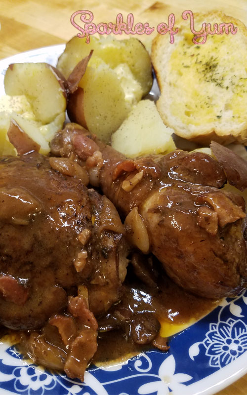 This Coq au Vin recipe will make your tastebuds believe you are dining in a fancy, French restaurant!