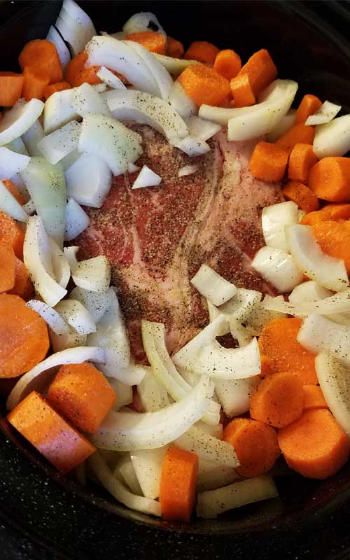 Slow cooking gives you a roast that is so tender that it literally melts in your mouth. This recipe could not be any easier to prepare, and is sure to be a family favorite!