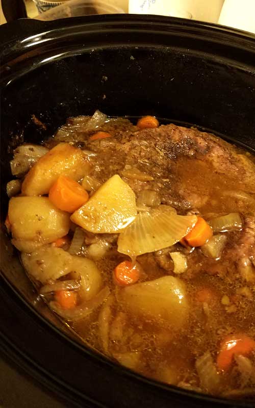 Slow cooking gives you a roast that is so tender that it literally melts in your mouth. This recipe could not be any easier to prepare, and is sure to be a family favorite!