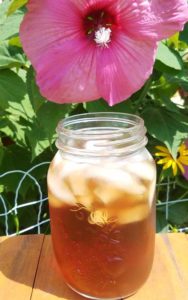 Fresh Hibiscus Tea tastes amazing, and is good for you. It is said to be good to lower blood pressure, lower cholesterol and to strengthen the immune system...and it is super simple to make!