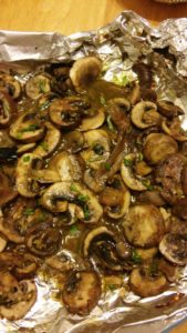 Recipe for Grilled Mushrooms - These healthy grilled mushrooms are so easy to make, and they are beyond tasty. Good luck getting them to the table, they just might disappear before making it that far!