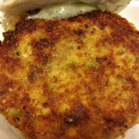 Salmon Patties with Wasabi Aioli