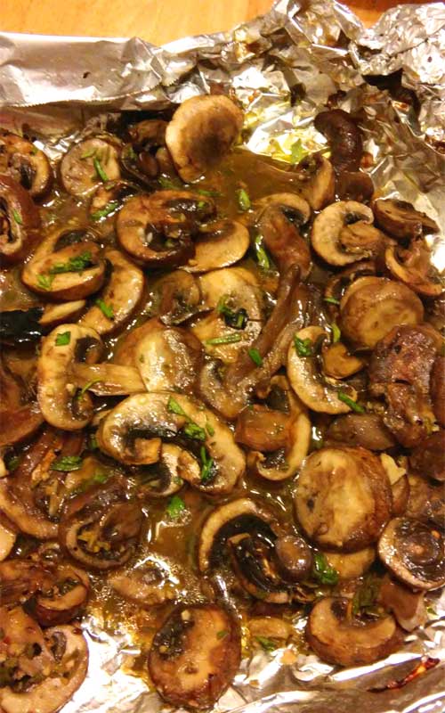 These Healthy Grilled Mushrooms are so easy to make, and they are beyond tasty. Good luck getting them to the table, they just might disappear before making it that far!