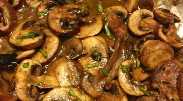 These Healthy Grilled Mushrooms are so easy to make, and they are beyond tasty. Good luck getting them to the table, they just might disappear before making it that far!