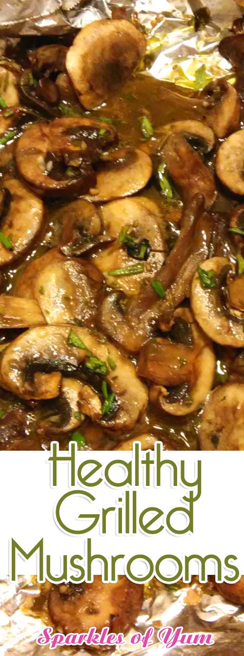 Healthy Grilled Mushrooms