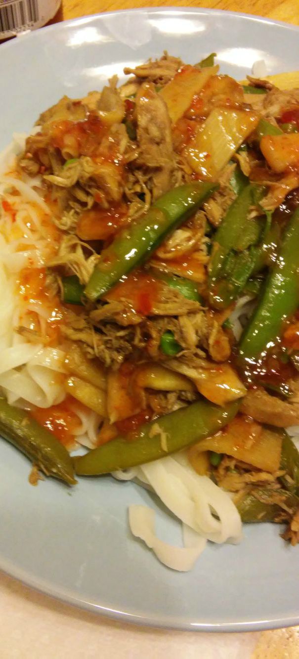 We love trying new recipes, and this recipe for Thai Drunken Noodles has become a favorite. It also happens to be healthy, so that's a bonus. It also comes together quickly another bonus, but most of all it tastes so good!