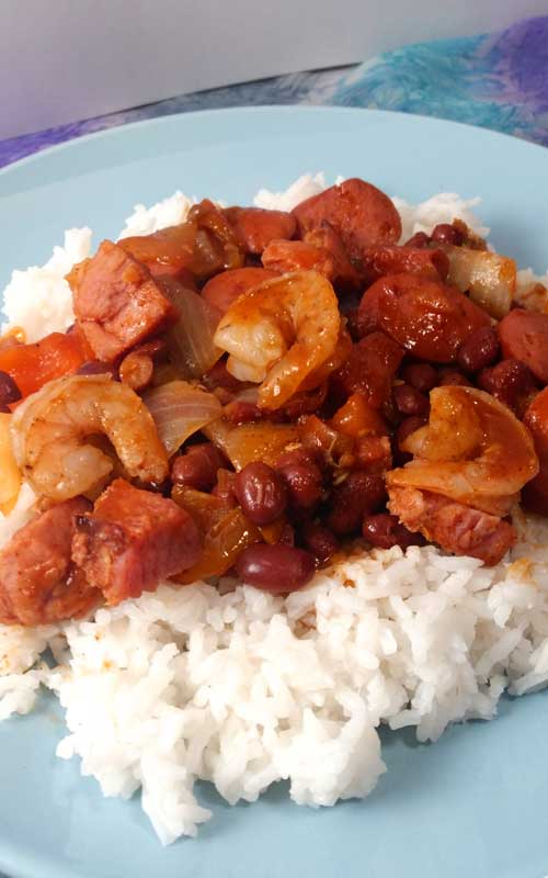 Here's a quick and easy dinner idea, it doesn't have to be Mardi Gras season to eat some good Creole Jambalaya and you can still pull it off if you don't have "everything" you need.