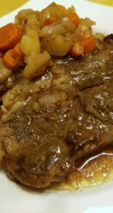 Slow cooking gives you a roast that is so tender that it literally melts in your mouth. This recipe could not be any easier to prepare, and is sure to be a family favorite!
