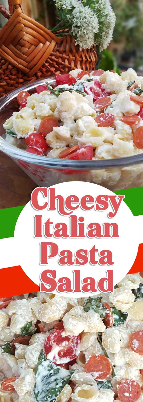 Cheesy Italian Pasta Salad