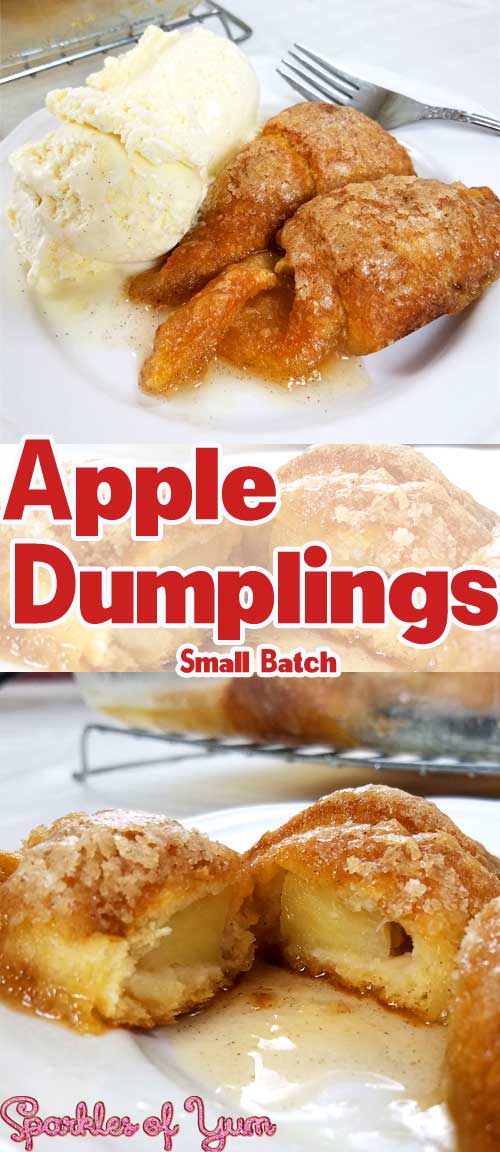 Apple Dumplings - Small Batch