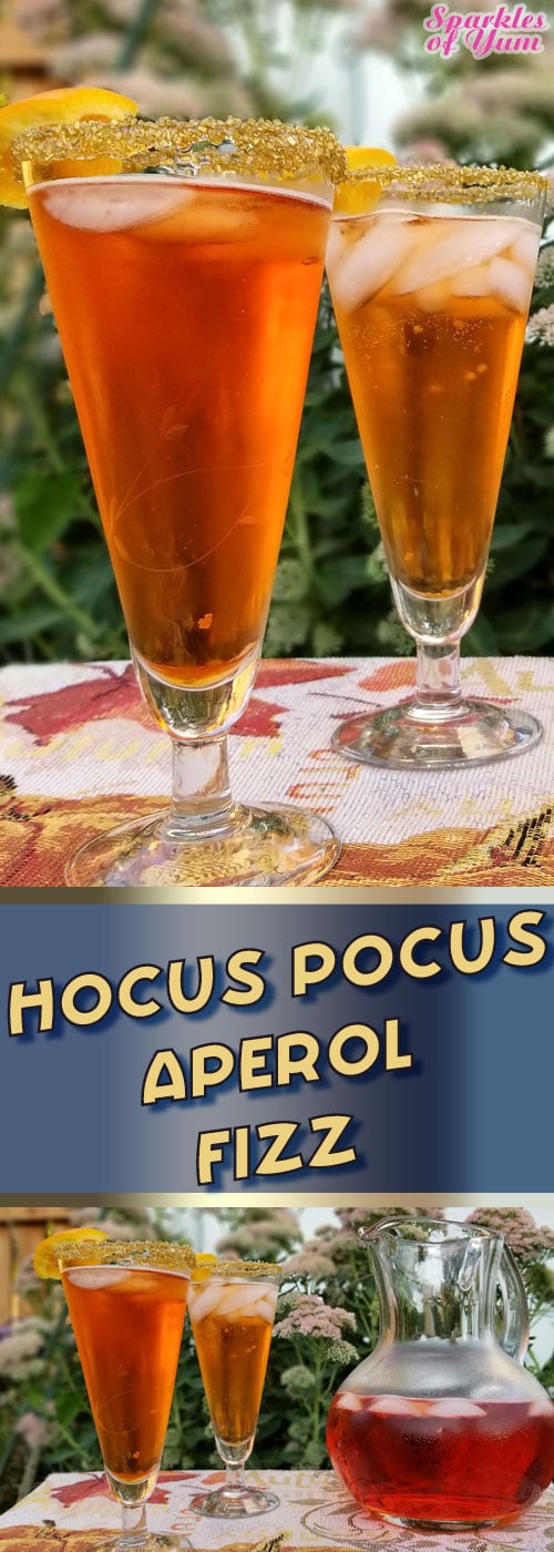 Hocus Pocus Aperol Fizz