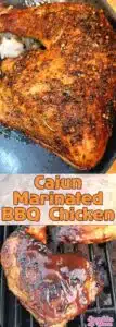 This Cajun Marinated BBQ Chicken recipe is an all-time favorite and the very definition of "winner winner chicken dinner"!