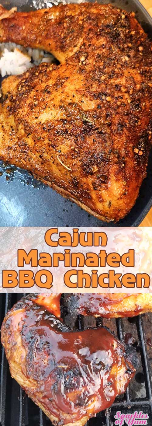 Cajun Marinated BBQ Chicken