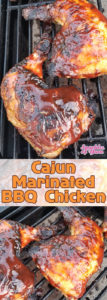 This Cajun Marinated BBQ Chicken recipe is an all-time favorite and the very definition of "winner winner chicken dinner"!