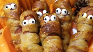 These Pretzel Mummy Dogs are so cute and fun to make, everyone will love them! Part of their charm is in their imperfections!