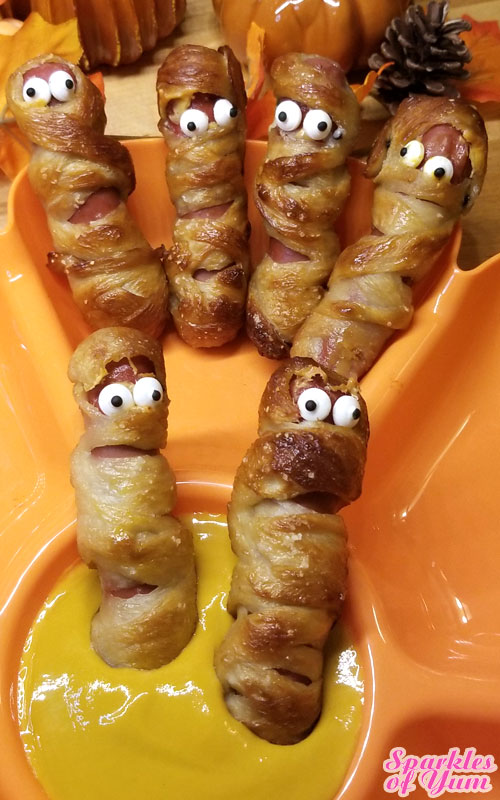 These Pretzel Mummy Dogs are so cute and fun to make, everyone will love them! Part of their charm is in their imperfections!