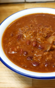 We are pretty passionate about our Chili around here, this my friends is my contribution to the Chili world; enter my "Chili Lovers Chili"! It will warm your bones on a cold day, it's rich, meaty, a little bit spicy, and oh so delicious!