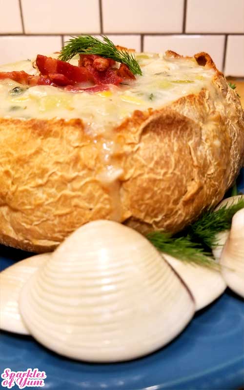 New England Clam Chowder Recipe, Anne Burrell