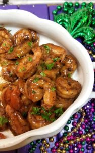 Indulge away with this buttery, creamy, spicy New Orleans Barbeque Shrimp, that has nothing to do with a grill by the way.