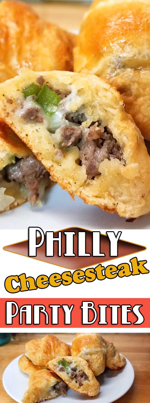 Philly Cheesesteak Party Bites