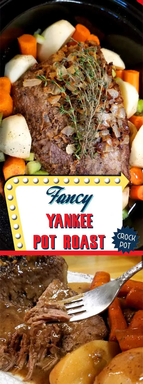 Fancy Yankee Pot Roast - Crock Pot