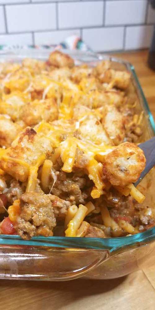 Cheesy Crockpot Cowboy Casserole, Gluten Free