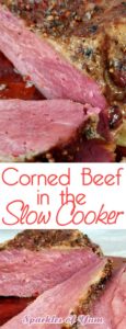 Corned Beef in the Slower Cooker Recipe - Hands down my favorite corned beef is from the slow cooker. It has got to cook low and slow to get to that point where it just practically melts in your mouth, fork tender.