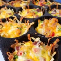 Loaded Denver Omelet Muffins