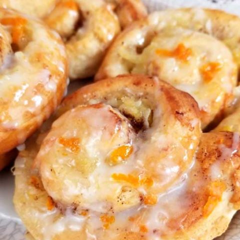 Orange Pineapple Sweet Rolls