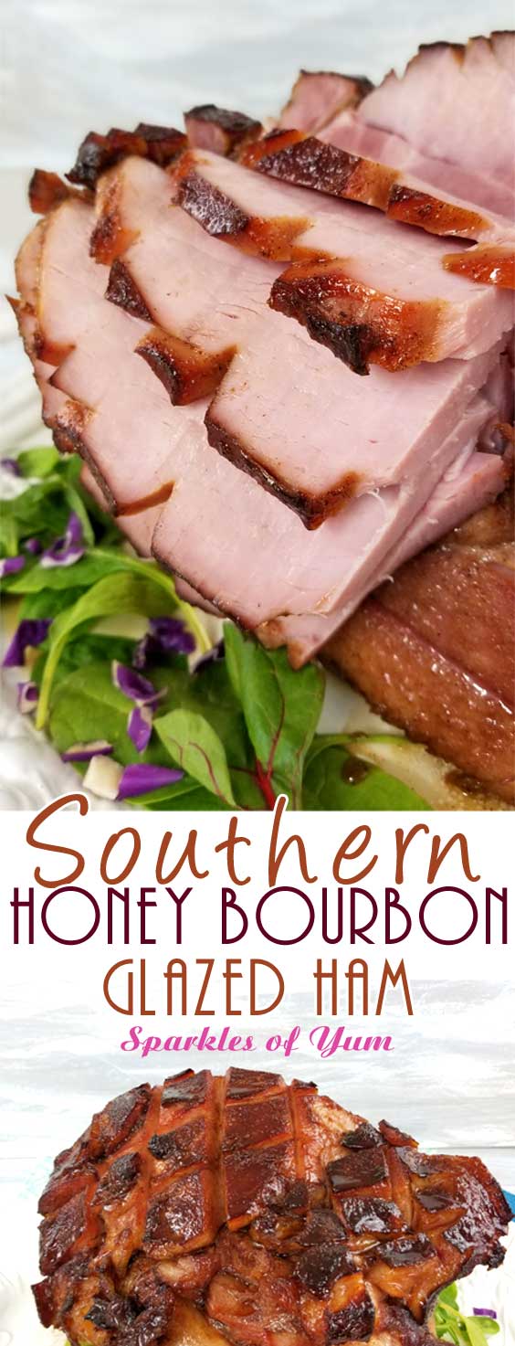 Southern Honey Bourbon Glazed Ham