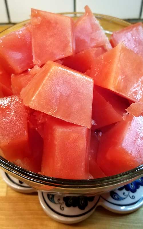 I'm pretty sure we'll be making a lot more of these frosty Watermelon Breeze Frosés this summer, it's the most refreshing icy cold drink for a hot summer day.