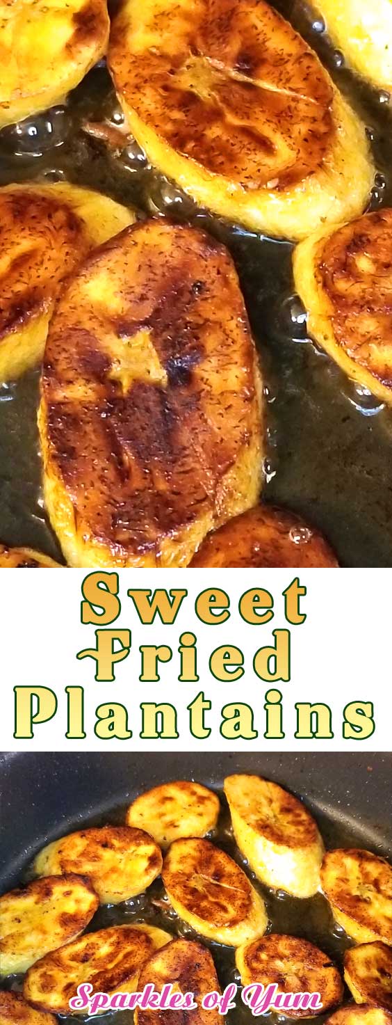 Sweet Fried Plantains