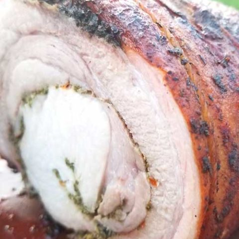Porchetta, or porketta if that is what you prefer, is the pork lovers paradise. You get a crispy crackling outer layer, with the ultimate juicy and tender porky goodness all the way through.