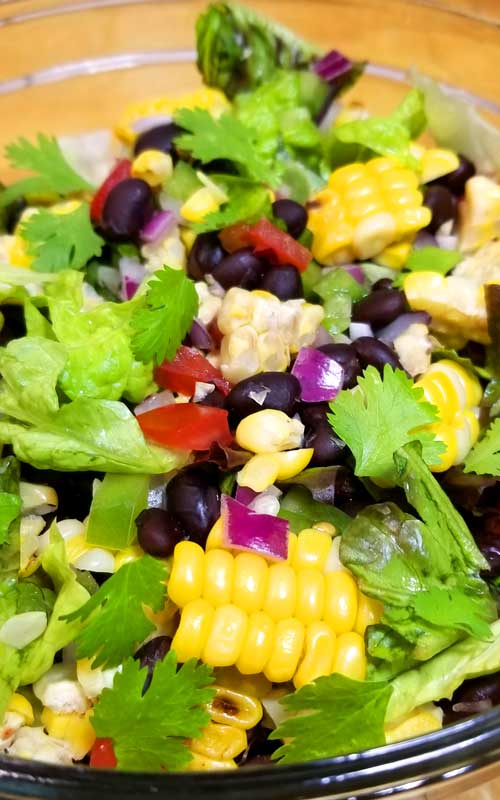 Farm fresh sweet corn is the star of this Southwest Corn Salad with Honey Lime Dressing. It has so much flavor and crunchy goodness from all the veggies plus it super nutritious!