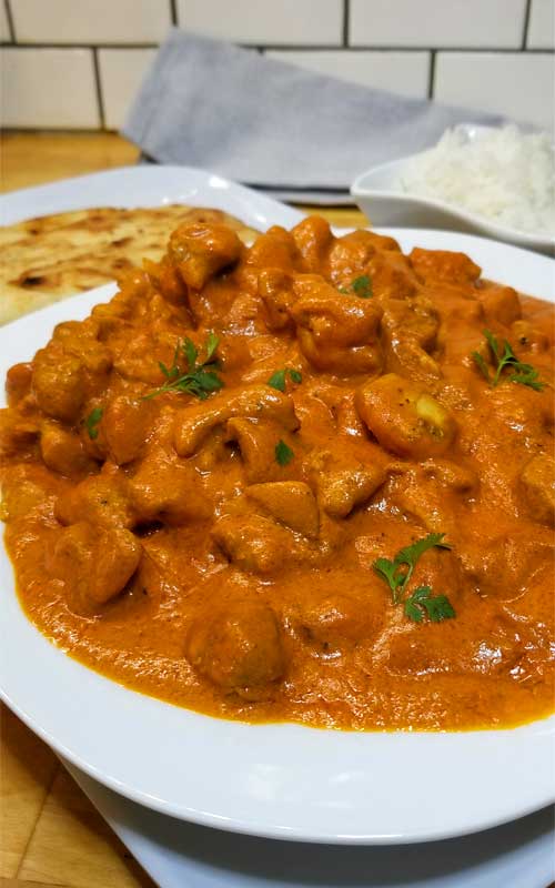 You are gonna love this rich and creamy, super flavorful Simple Skillet Butter Chicken that you can make in around 30 minutes.