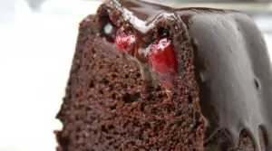 So easy and oh so decadent. You won't even believe how very, very moist and rich this Chocolate Covered Cherry Bundt Cake is!