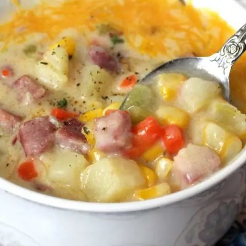 Ham and Potato Corn Chowder