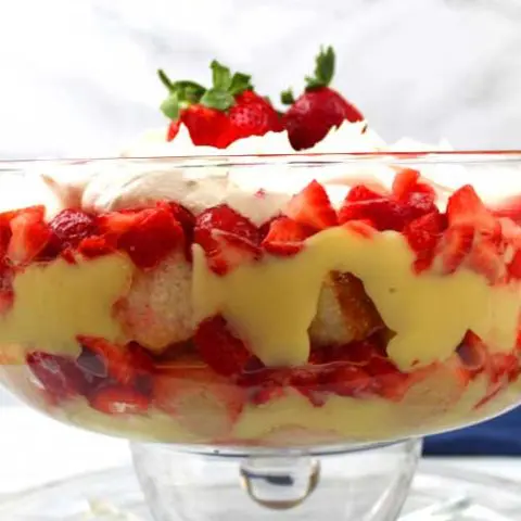 Strawberry Banana Trifle
