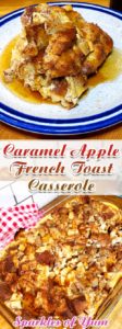 Planning a fall brunch? This Caramel Apple French Toast Casserole would definitely be the star before you go out to the pumpkin patch or that fall hayride, or a long drive to see the autumn leaves with the family.
