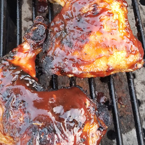 Cajun Marinated BBQ Chicken - Sparkles of Yum