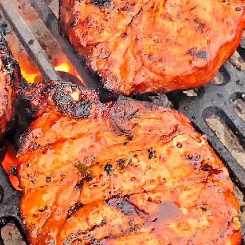 Korean BBQ Pork Chops