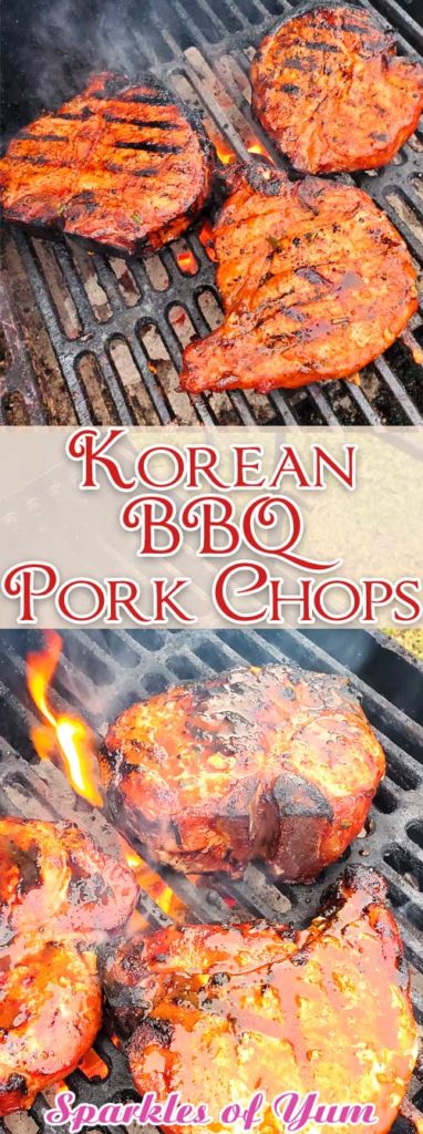 korean bbq pork chops