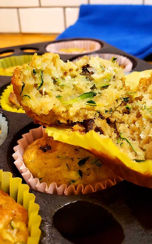 I have to say that I fell completely in love with these Zucchini Hummingbird Muffins. I could have made a whole meal out of them and would of been perfectly happy.