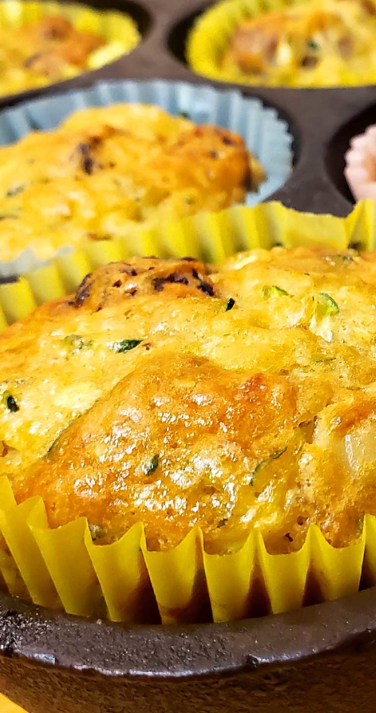 Zucchini Hummingbird Muffins - Sparkles Of Yum