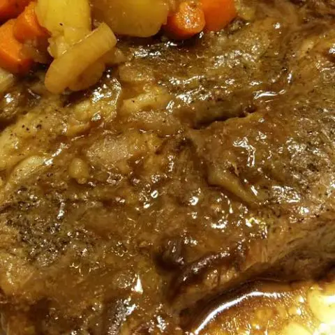 Tasty Tender Slow Cooker Pot Roast