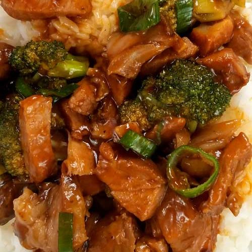 Roast Pork and Garlic Sauce Using Leftover Pork Roast Sparkles of Yum