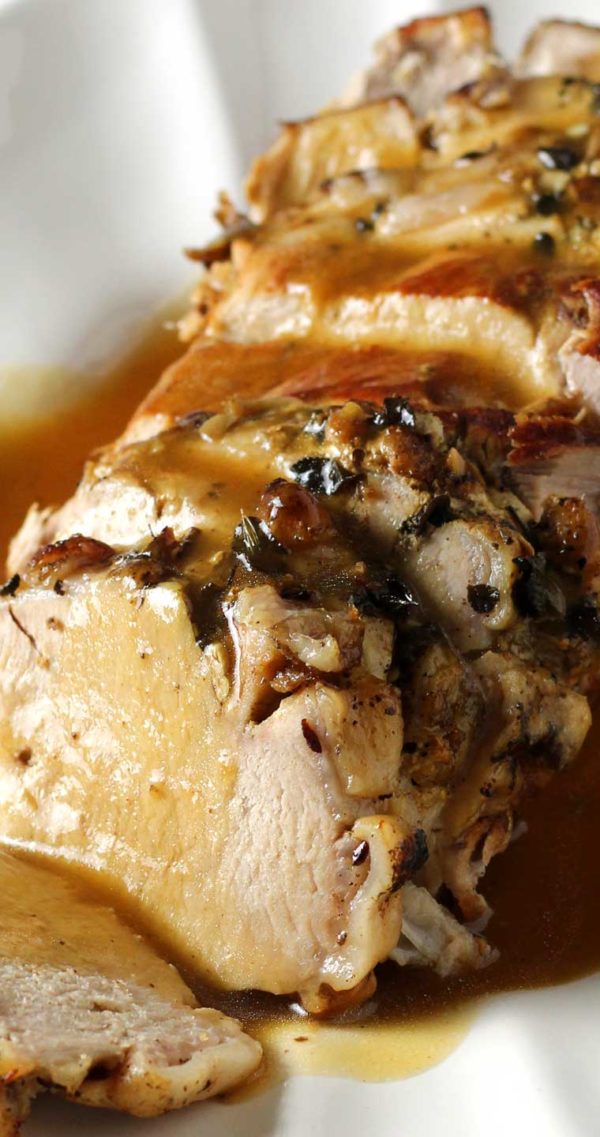 This super easy Irish Beer Braised Pork Loin recipe makes for one of