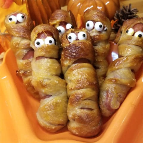 Pretzel Mummy Dogs