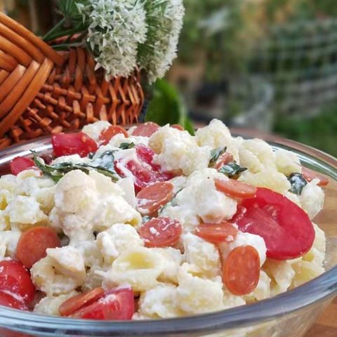 Cheesy Italian Pasta Salad